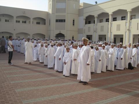 طابور الصباح عنصر مهم في العملية التربوية - الشبيبة | آخر أخبار سلطنة عمان المحلية وأخبار العالم