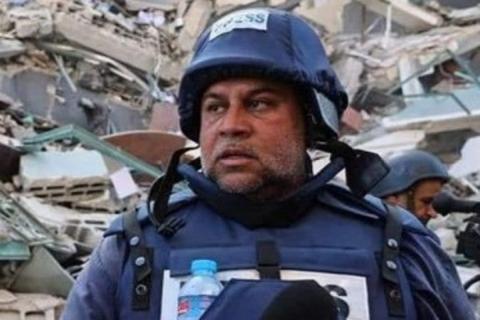 استشهاد نجل وائل الدحدوح بقصف إسرائيلي على غزة