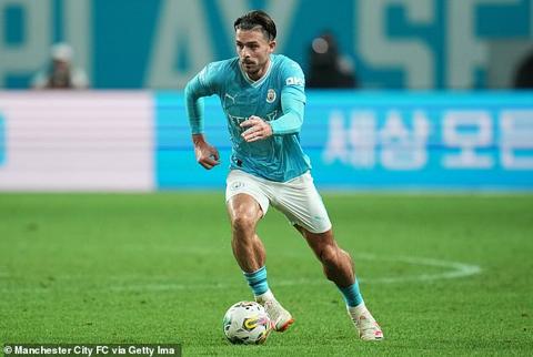 Jack Grealish (pictured) impressed when up against former Chelsea star Cesar Azpilicueta