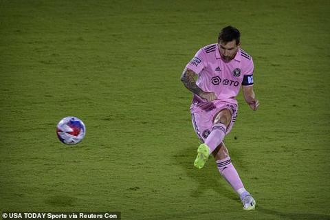 Messi has already scored seven goals for Inter Miami, including a brace against Dallas