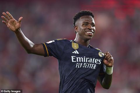 Vinicius Junior also managed to get on the scoresheet in Real Madrid s victory
