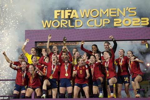 Spain have been impressive throughout the tournament and hoisted the Women s World Cup trophy