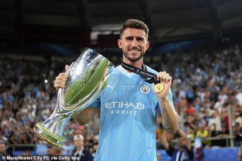 Laporte announced on Wednesday that he was leaving Man City after five-and-a-half years