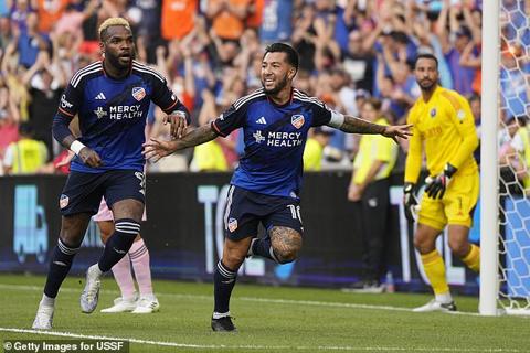 FC Cincinnati had taken the lead early on through Luciano Acosta s nifty flick