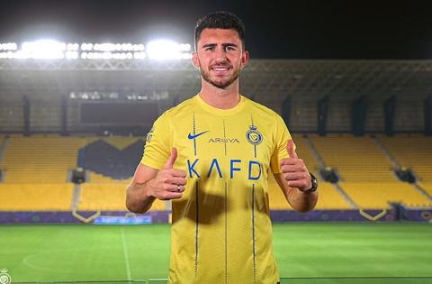 Aymeric Laporte has completed his £23.5million move to Al-Nassr from Manchester City