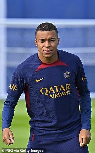 PSG forward Kylian Mbappe is an outside shout to clinch the award