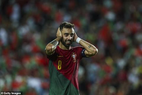 Bruno Fernandes scored and provided three assists in a 9-0 victory against Luxembourg