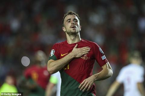 Liverpool s Diogo Jota scored twice as Portugal secured their place at Euro 2024