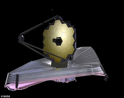 Researchers found the black hole using NASA s Chandra X-ray Observatory and NASA s James Webb Space Telescope (depicted here)