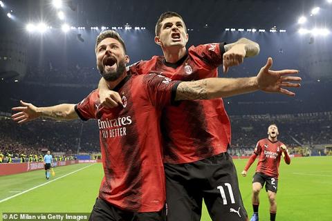AC Milan had not scored at home since the end of September and were yet to net in the Champions League before the PSG win