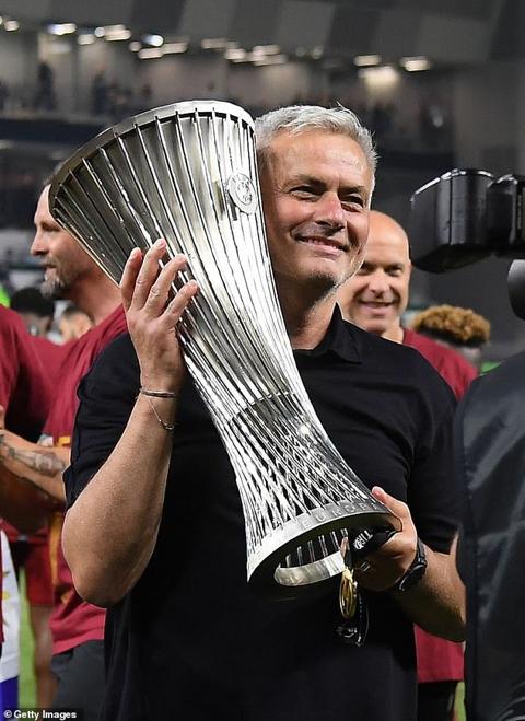 Mourinho spent just over two-and-a-half years in the role and won the Europa Conference League title in 2022, before leading his side to the Europa League final in 2023