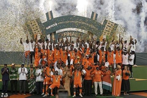 ساحل العاج تهزم نيجيريا وتتوج بلقب كأس أمم