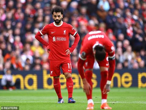 Liverpool failed to keep a clean sheet at Anfield for the ninth successive home league game