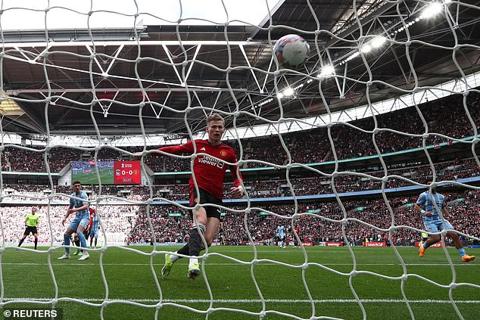 Scott McTominay tapped in from close range to open the scoring at Wembley on Sunday