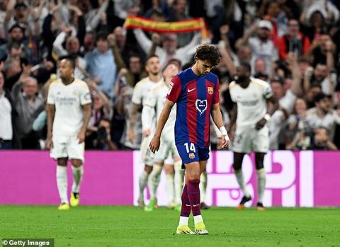 Joao Felix and Co looked dejected as their rivals celebrated their dramatic late winner
