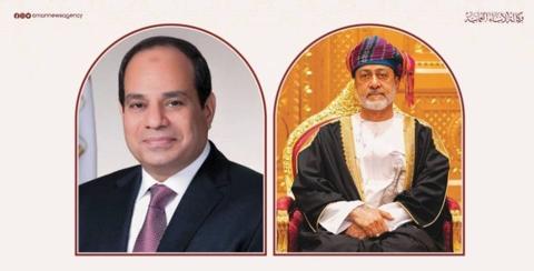 جلالةُ السُّلطان المعظم يهنّئ الرئيس المصري
