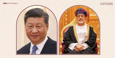 جلالة السلطان المعظم يعزي الرئيس الصيني في