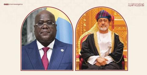جلالة السلطان يهنئ رئيس جمهورية الكونغو