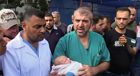 إصابة مدير عام الصحة بغزة منير البرش وجميع أفراد عائلته واستشهاد ابنته بقصف الاحتلال على جباليا | رؤيا الإخباري